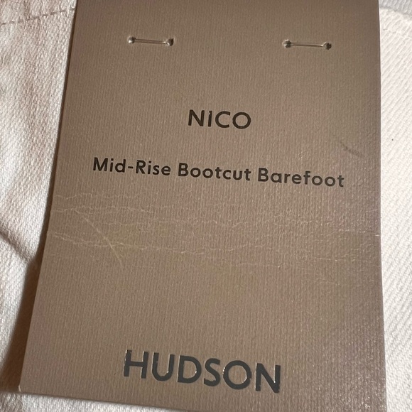 NWT $195 Hudson NICO Mid-rise Bootcut Barefoot - Picture 12 of 16